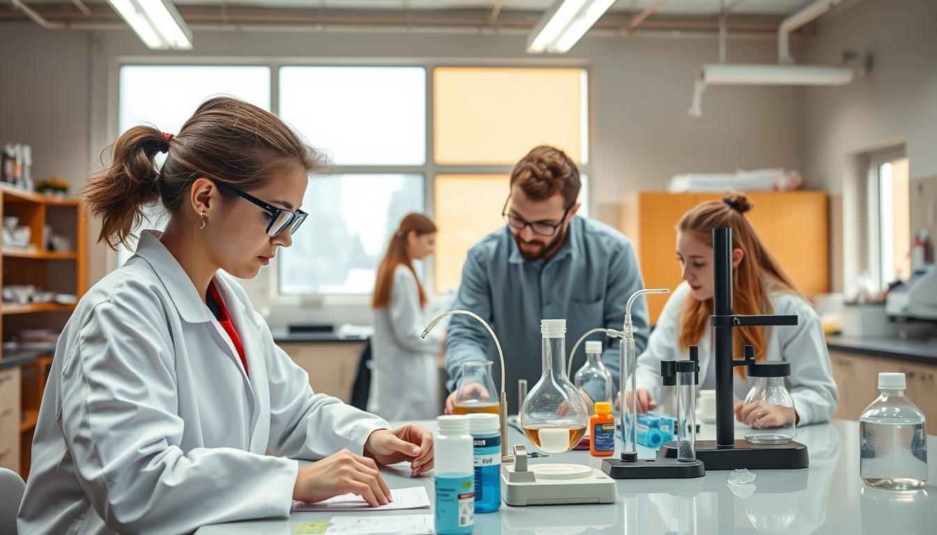 Modern university campus for students